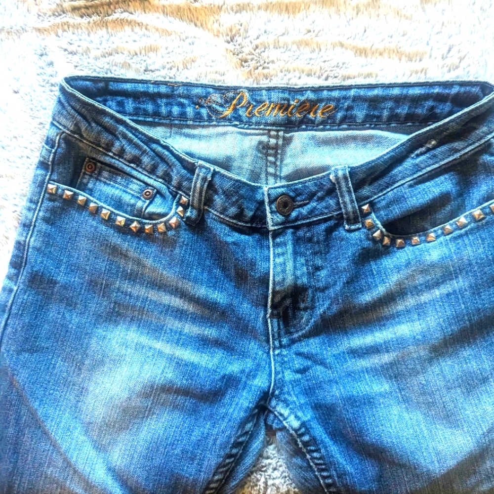 Premier Denim Jeans Size 5/6 with Studs